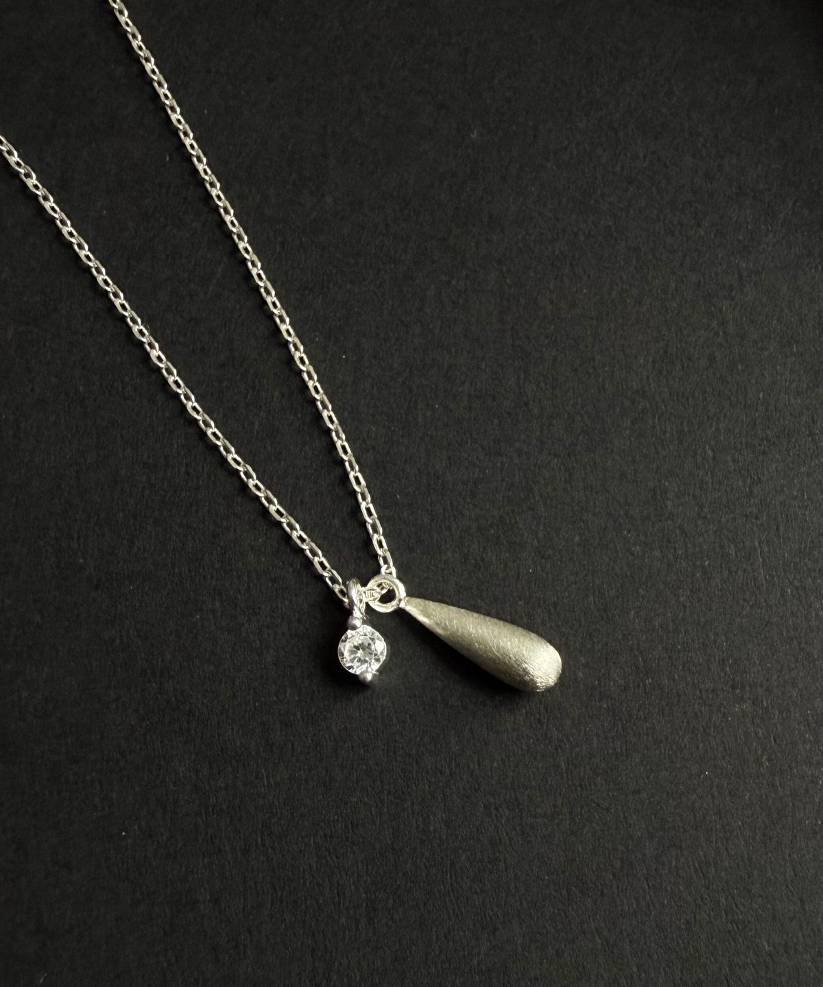 바라두(BARADU) 925 Mini dew pendant necklace