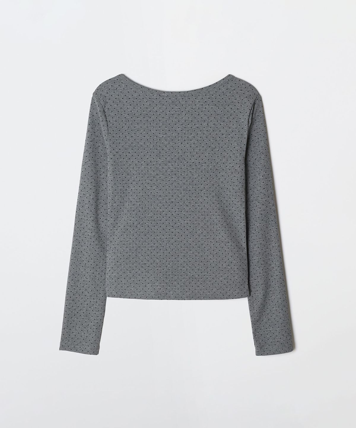 스파오(SPAO) 도트 셔링 긴팔티_SPLWG23G05