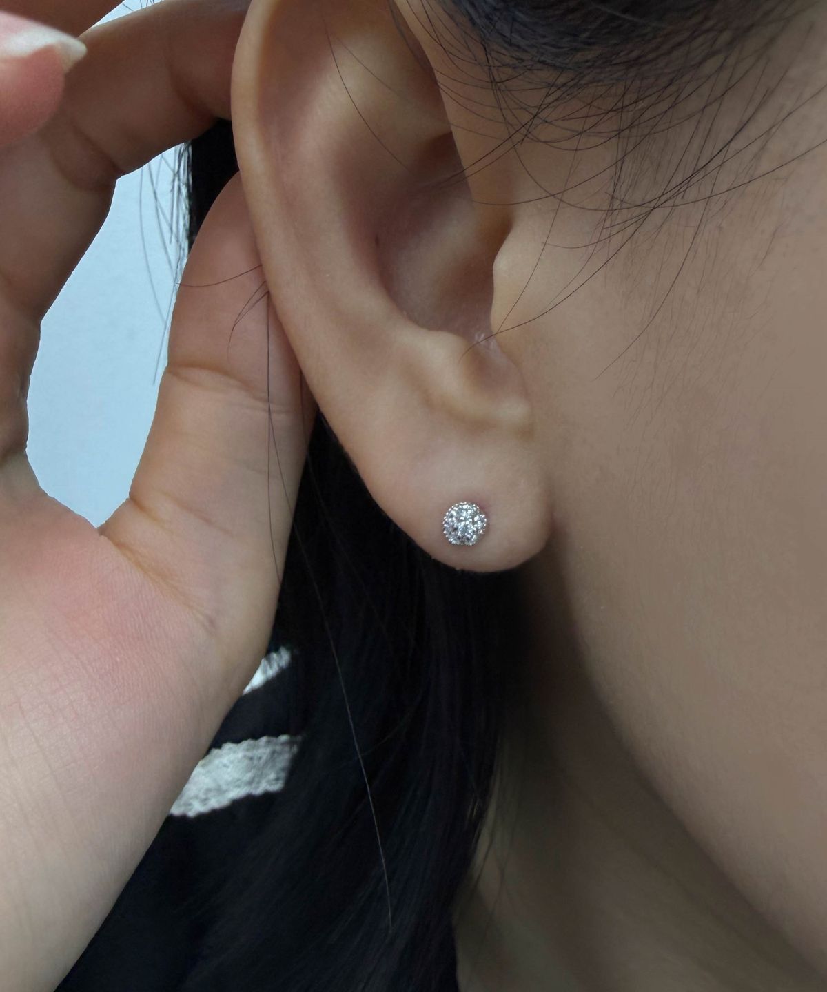 바라두(BARADU) 925 Round dome piercing (single)