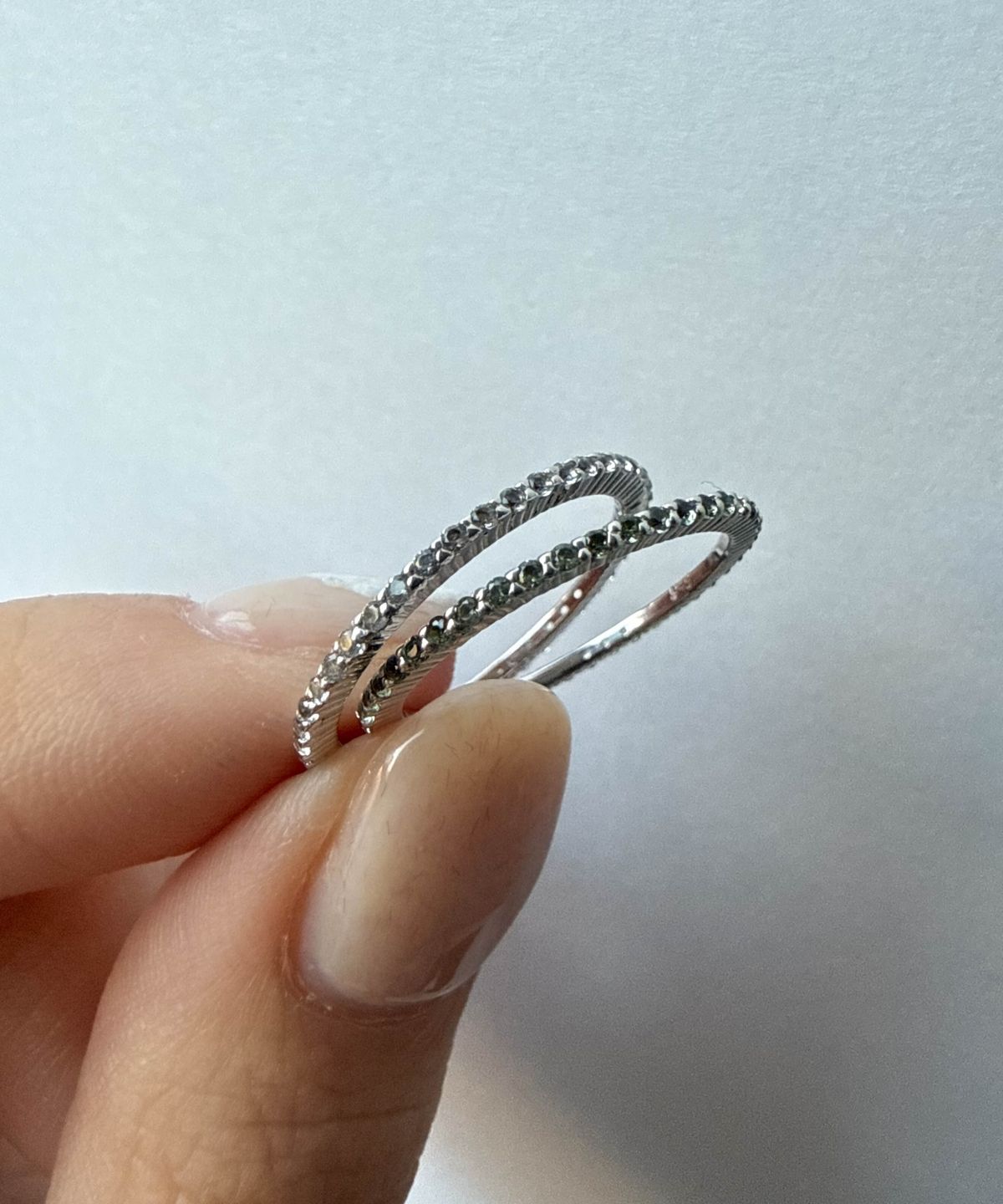바라두(BARADU) 925 Colored eternity band ring