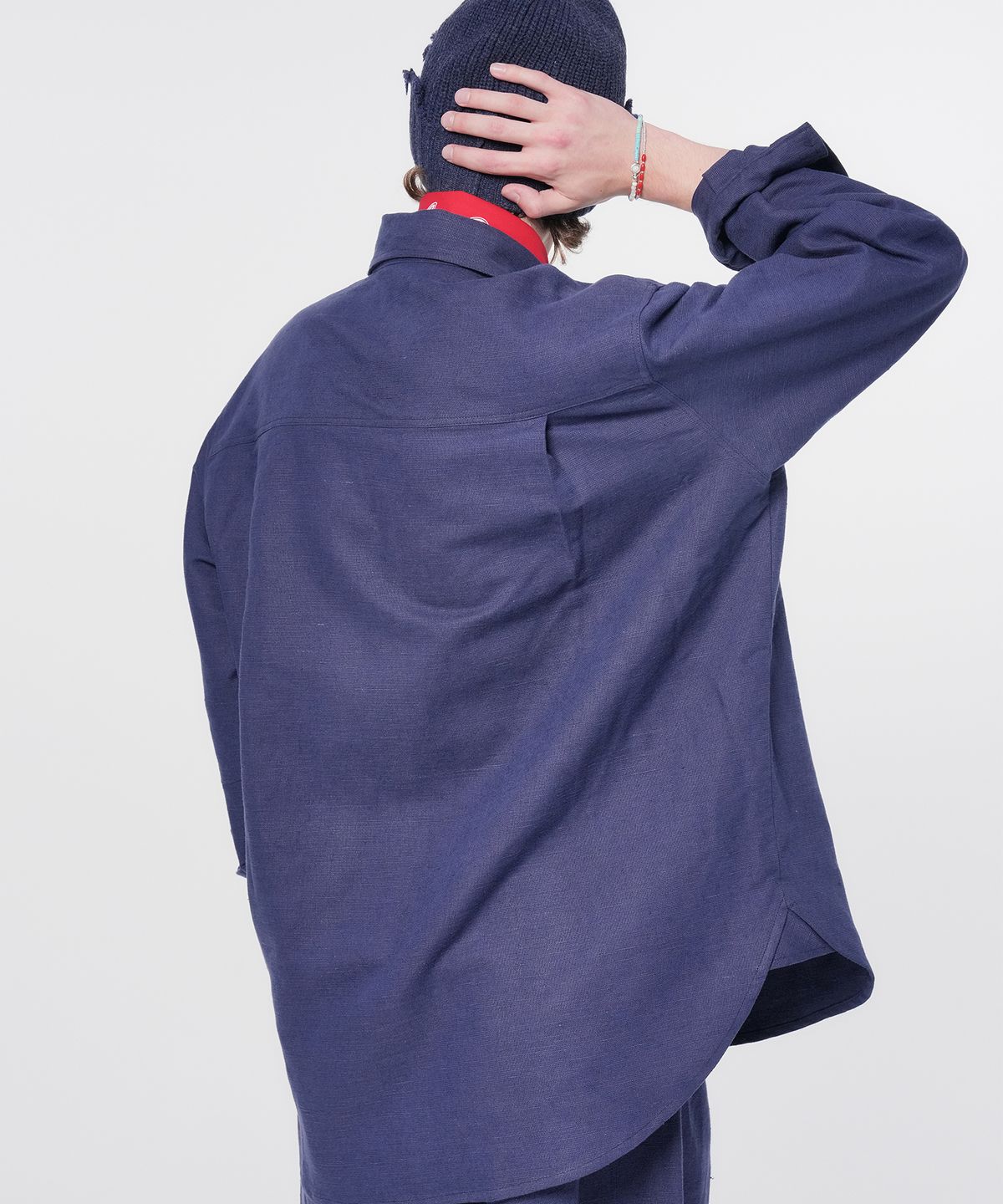 홍우성(HONGWOOSUNG) Quiet Loop Bracelet_Aqua Fog