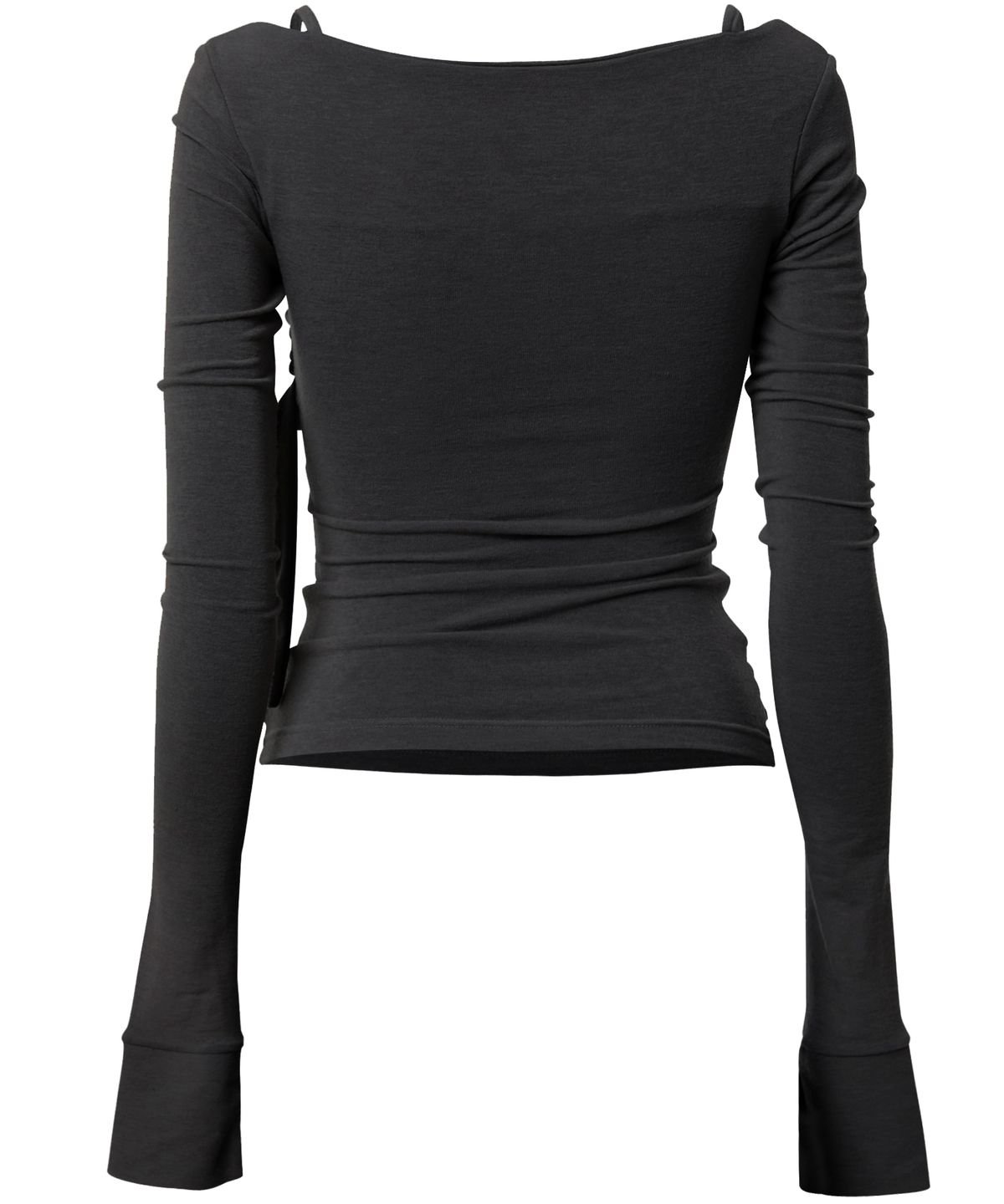 플레어업(FLAREUP) Layered Bustier Long Sleeve (FL-105_Black)