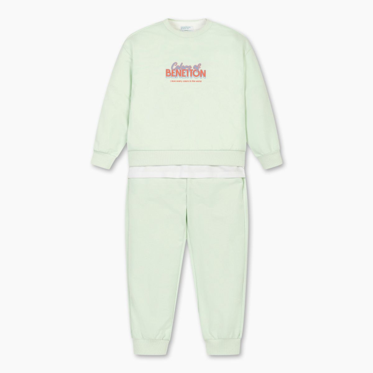 베네통키즈(BENETTONKIDS) 그래픽 셋업_QASE02611MT