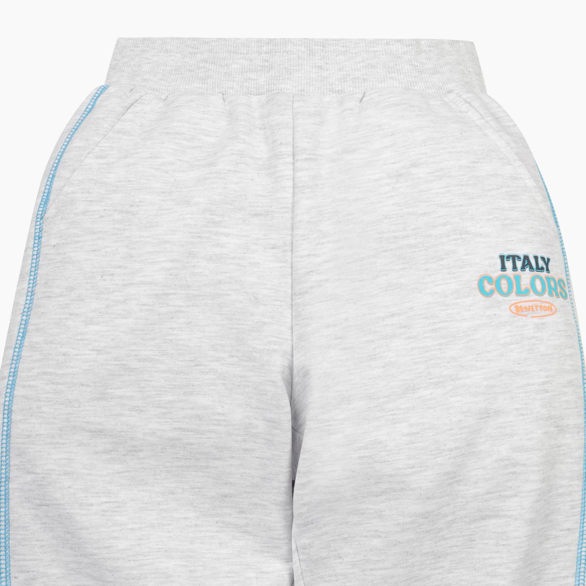 베네통키즈(BENETTONKIDS) 그래픽 조거 팬츠_QATP02611MG