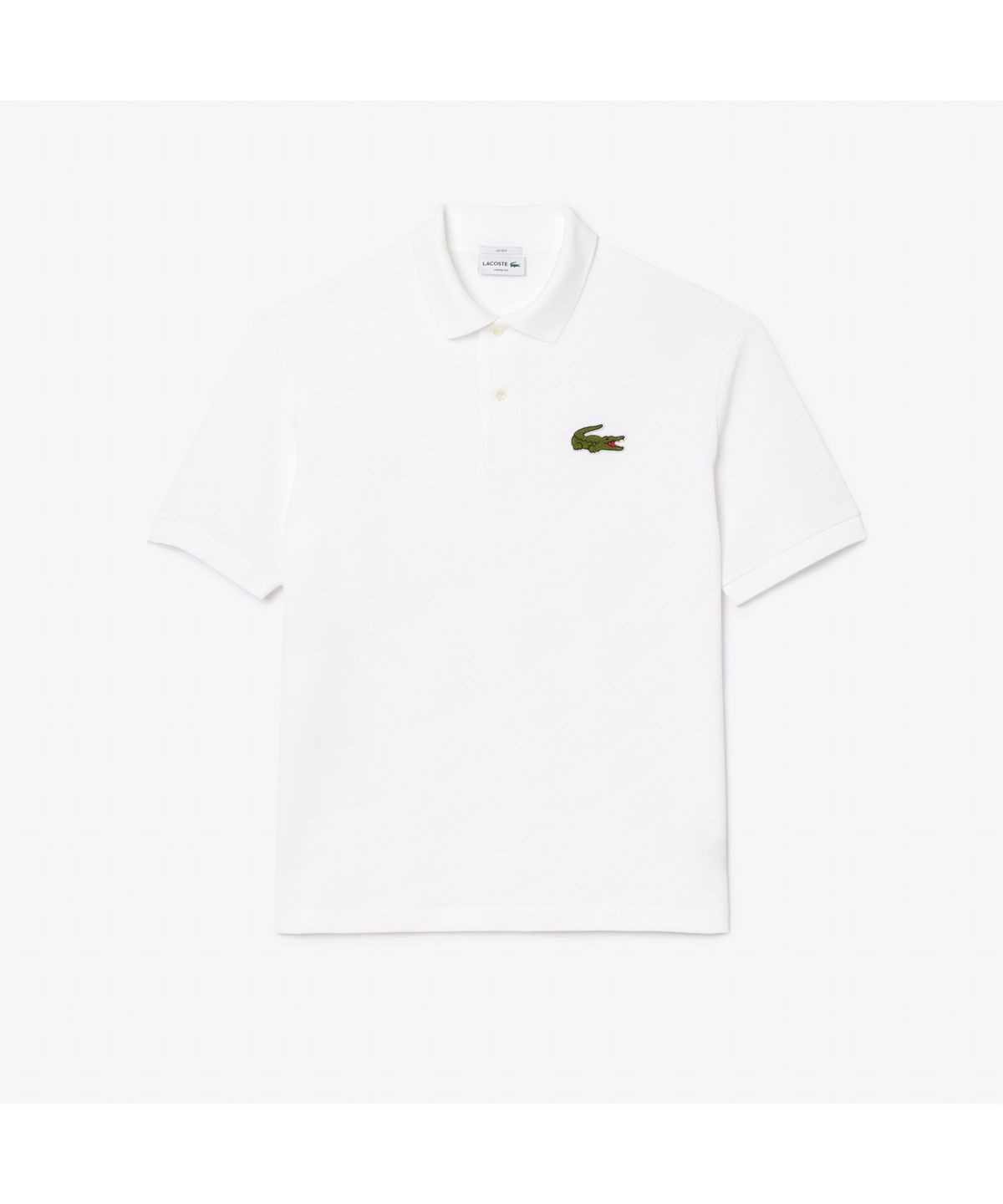 라코스테(LACOSTE) 남성 부클 브랜딩 루즈핏 반팔 폴로 셔츠 PH2751-55G 001
