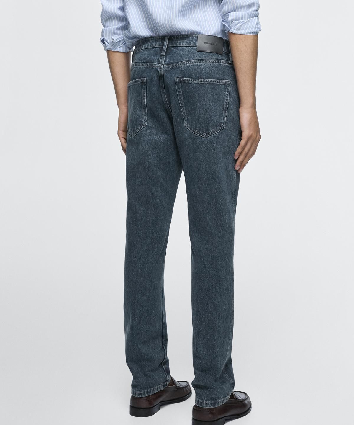 마시모두띠(MASSIMO DUTTI) 테이퍼드핏 진