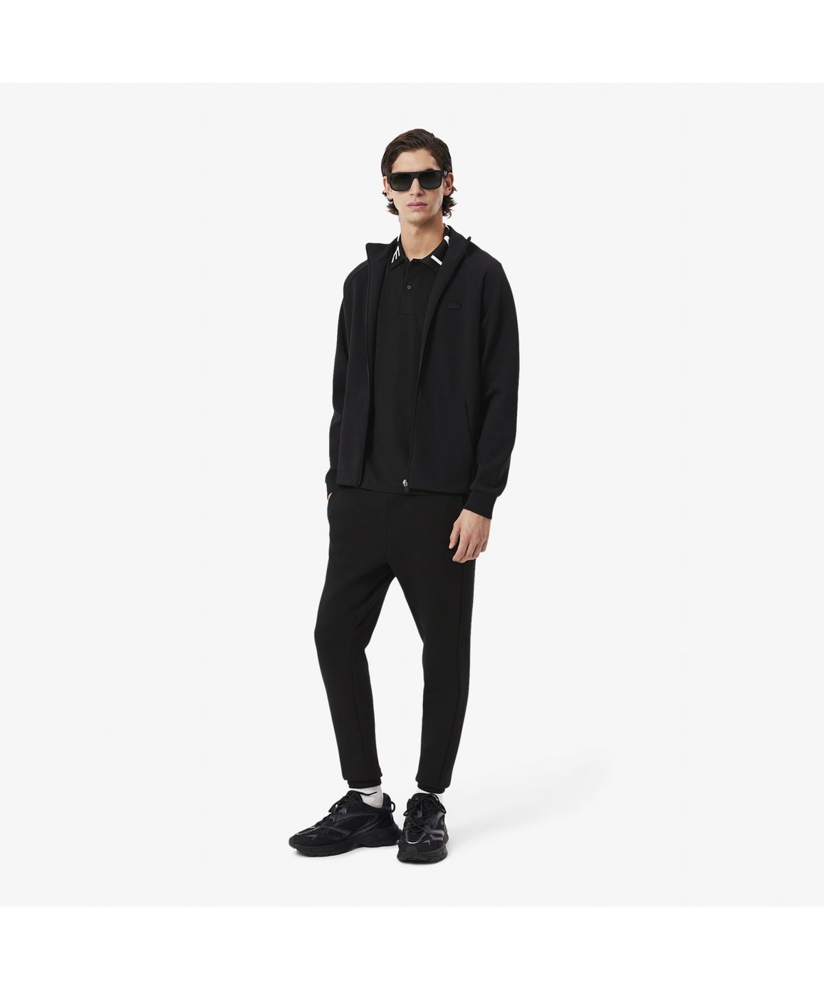 라코스테(LACOSTE) 남성 슬림핏 더블페이스 조거 팬츠 XH9583-55G 031