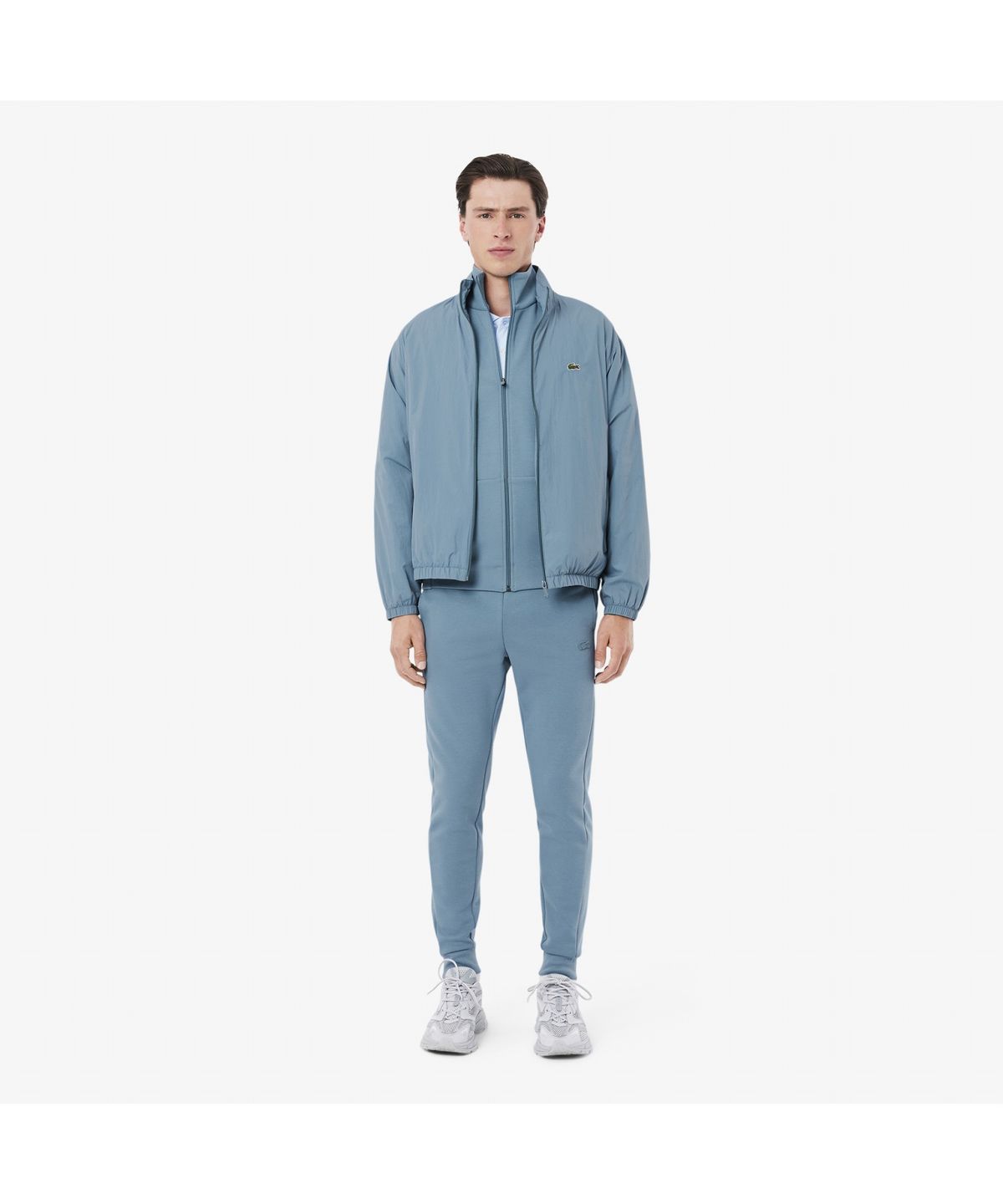 라코스테(LACOSTE) 남성 슬림핏 더블페이스 조거 팬츠 XH9583-55G HD9