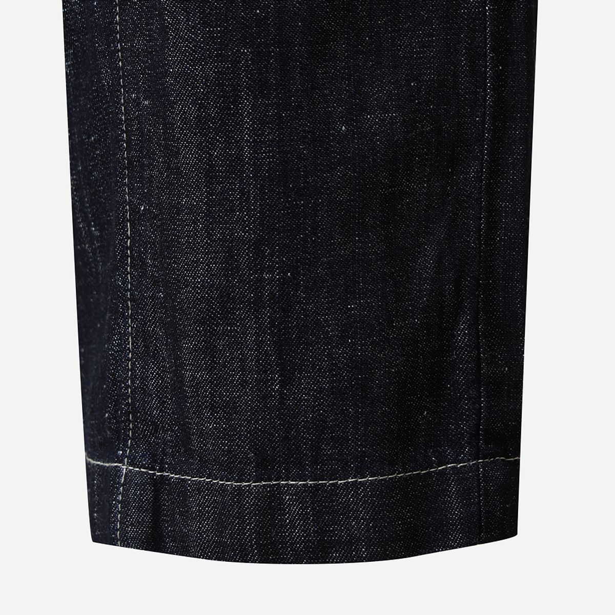 디오디(DOD) 여성) 린넨 데님 세미오버핏 래빗팬츠(DARK INDIGO)