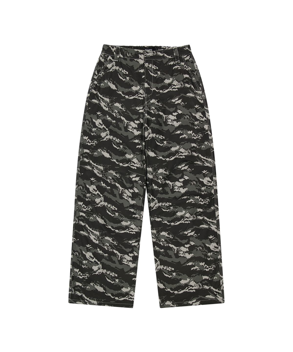 마하그리드(MAHAGRID) TIGER CAMO WIDE PANTS KHAKI(MG2GSMPA11A)