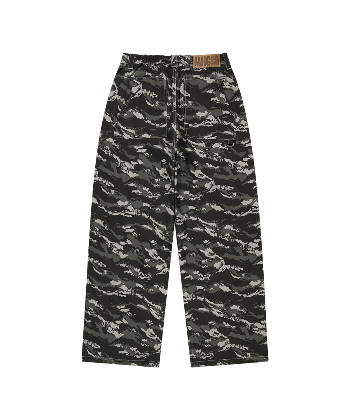마하그리드(MAHAGRID) TIGER CAMO WIDE PANTS KHAKI(MG2GSMPA11A)