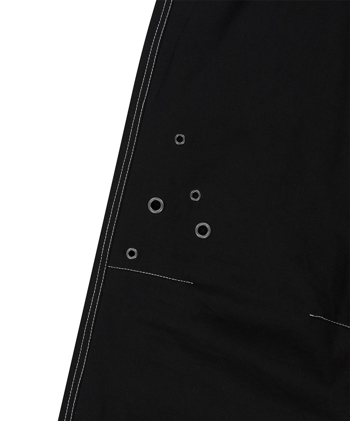 마하그리드(MAHAGRID) EYELET WIDE PANTS BLACK(MG2GSMPA12A)