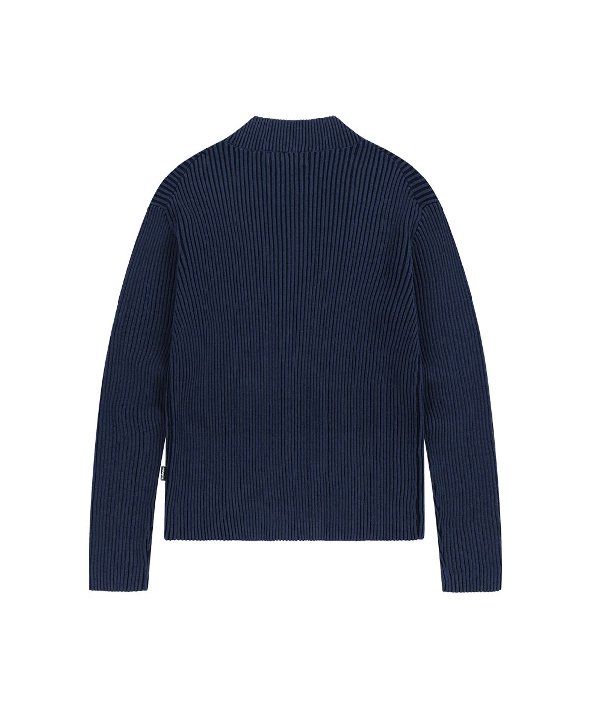 마하그리드(MAHAGRID) TWO TONE ZIP UP CARDIGAN BLUE(MG2GSMK686A)