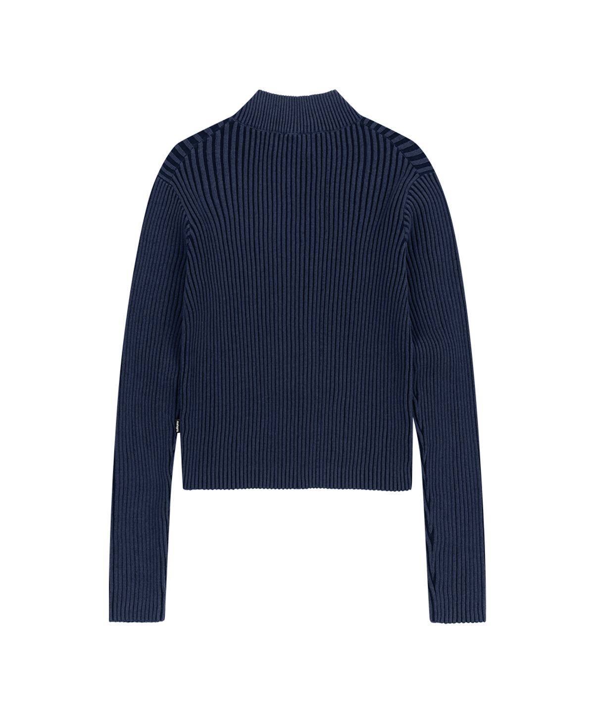 마하그리드(MAHAGRID) TWO TONE ZIP UP CARDIGAN BLUE(MG2GSMK686A)