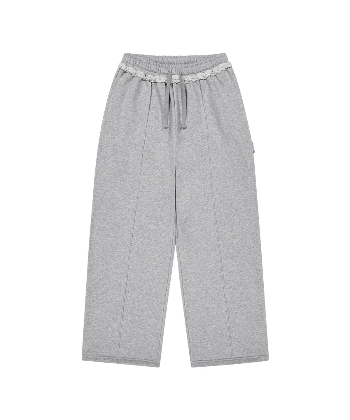 마하그리드(MAHAGRID) STRIPE POCKET SWEAT PANT GREY(MG2FFMPA08A)