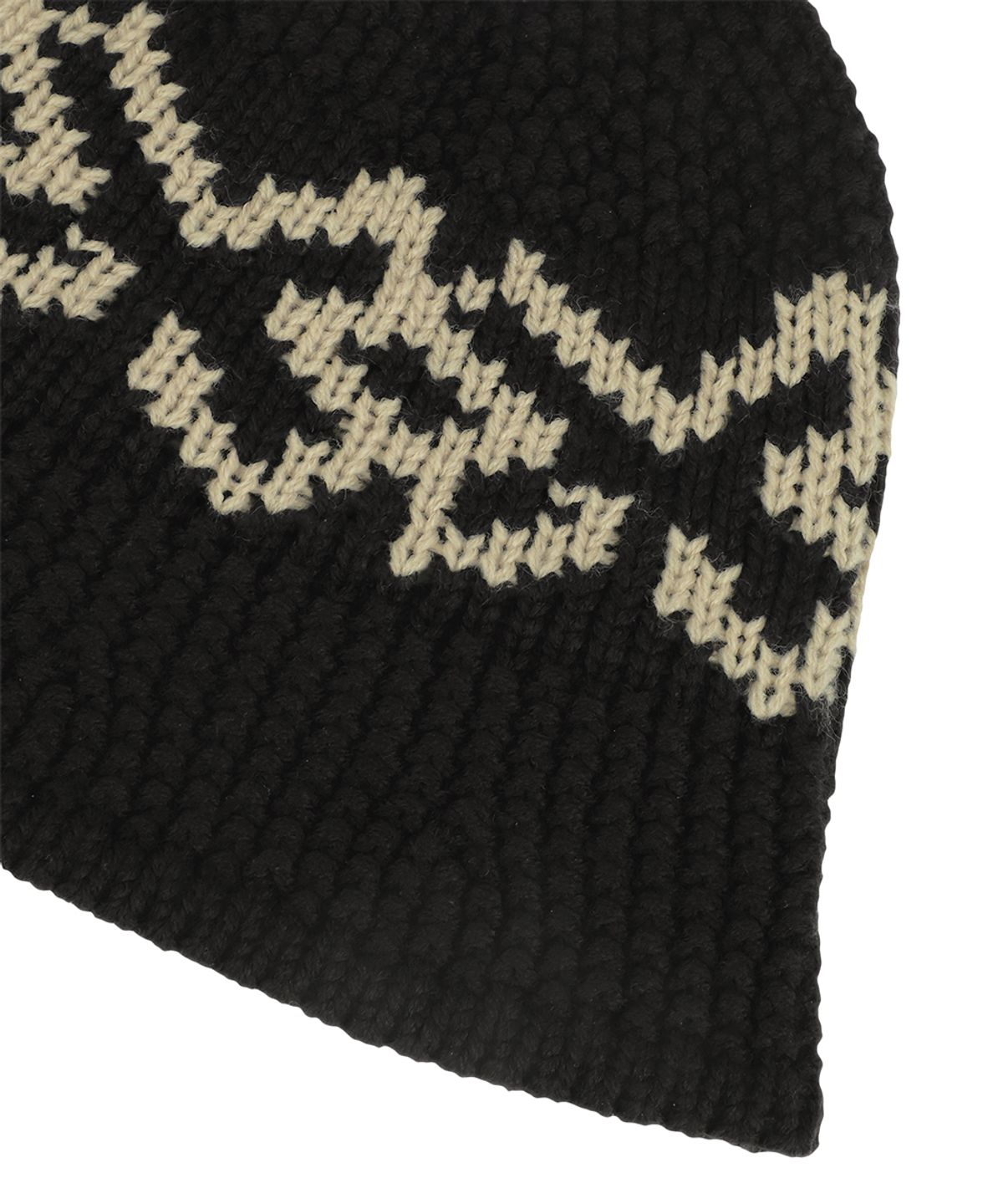 마하그리드(MAHAGRID) M LOGO KNIT BUCKET HAT BLACK(MG2GSMAB20A)