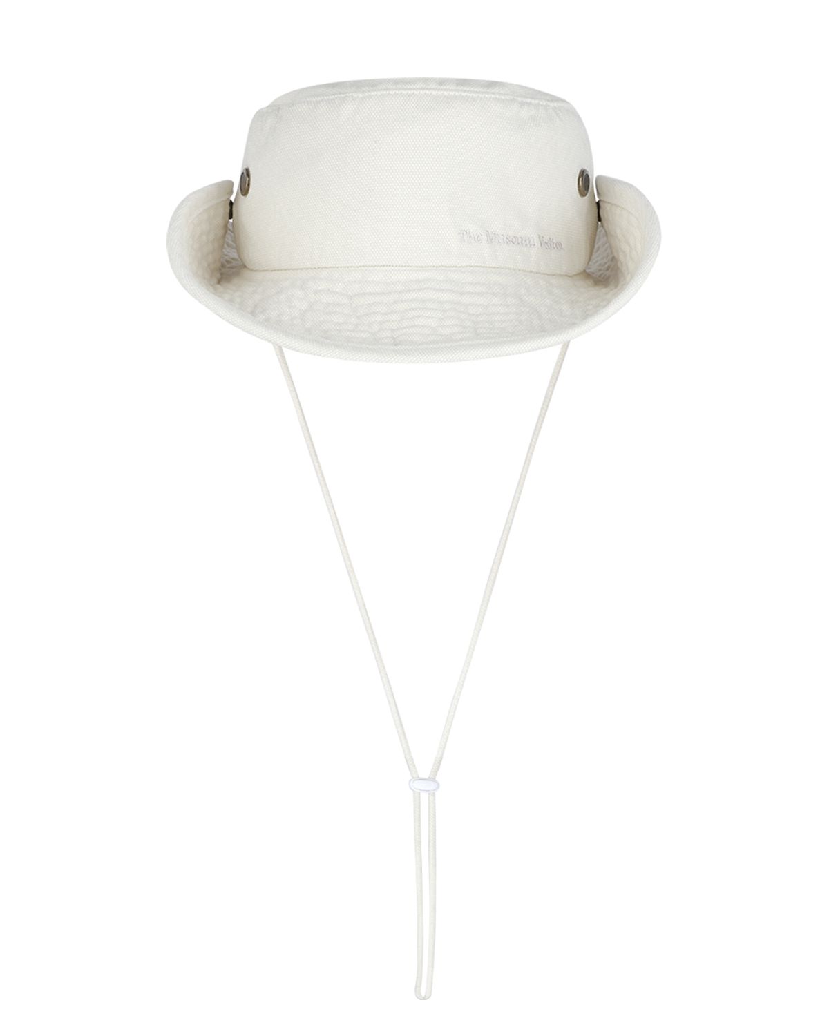 더뮤지엄비지터(THEMUSEUMVISITOR) FLORAL SAFARI HAT (IVORY)