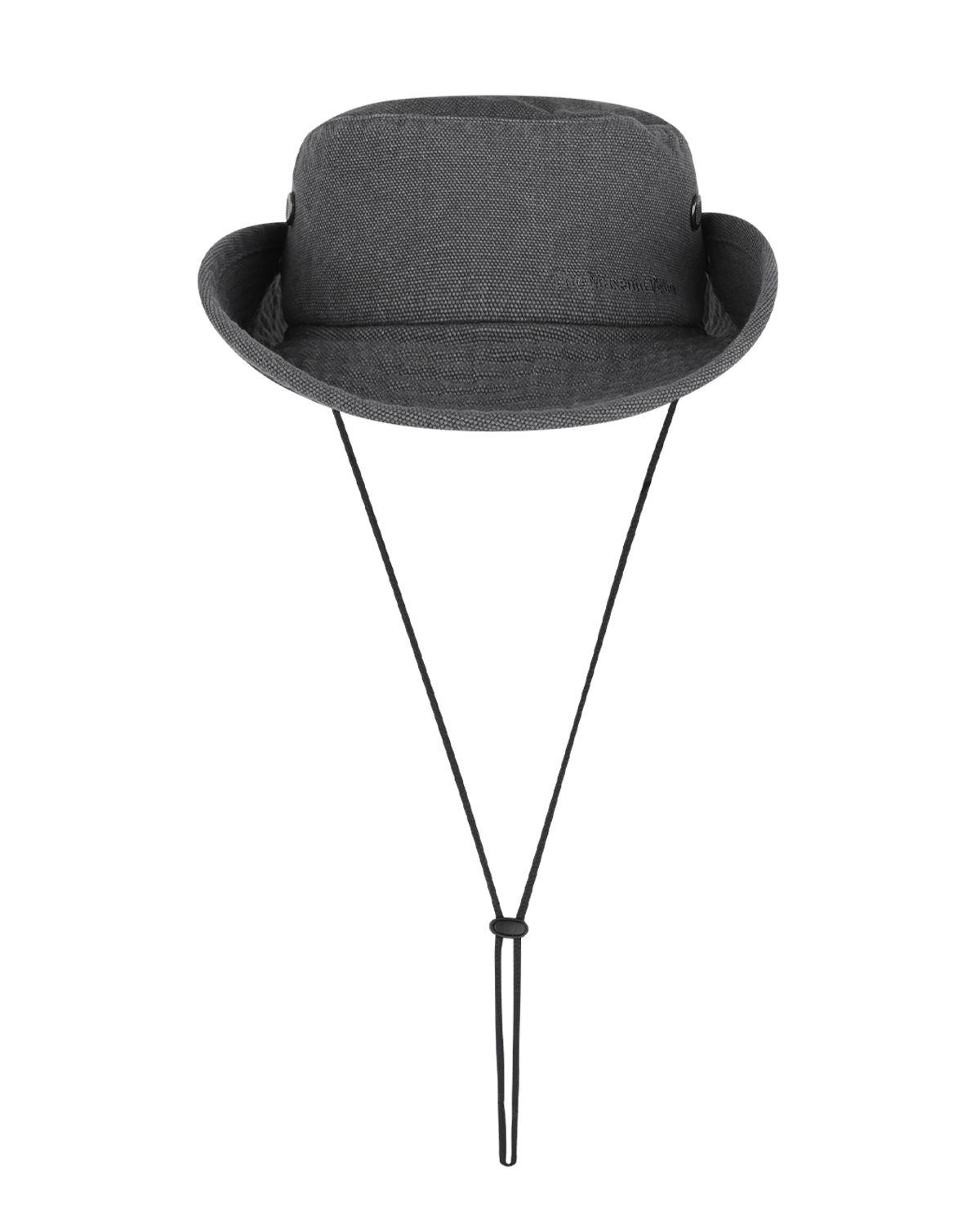 더뮤지엄비지터(THEMUSEUMVISITOR) FLORAL SAFARI HAT (CHARCOAL)