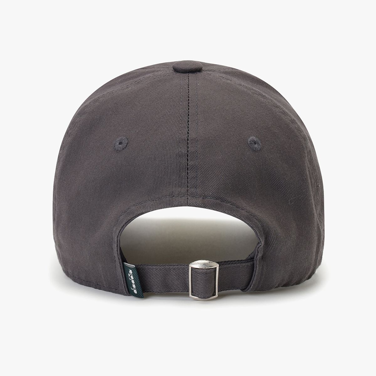 디아도라(diadora) 베이직 면트윌 볼캡 CHARCOAL GREY