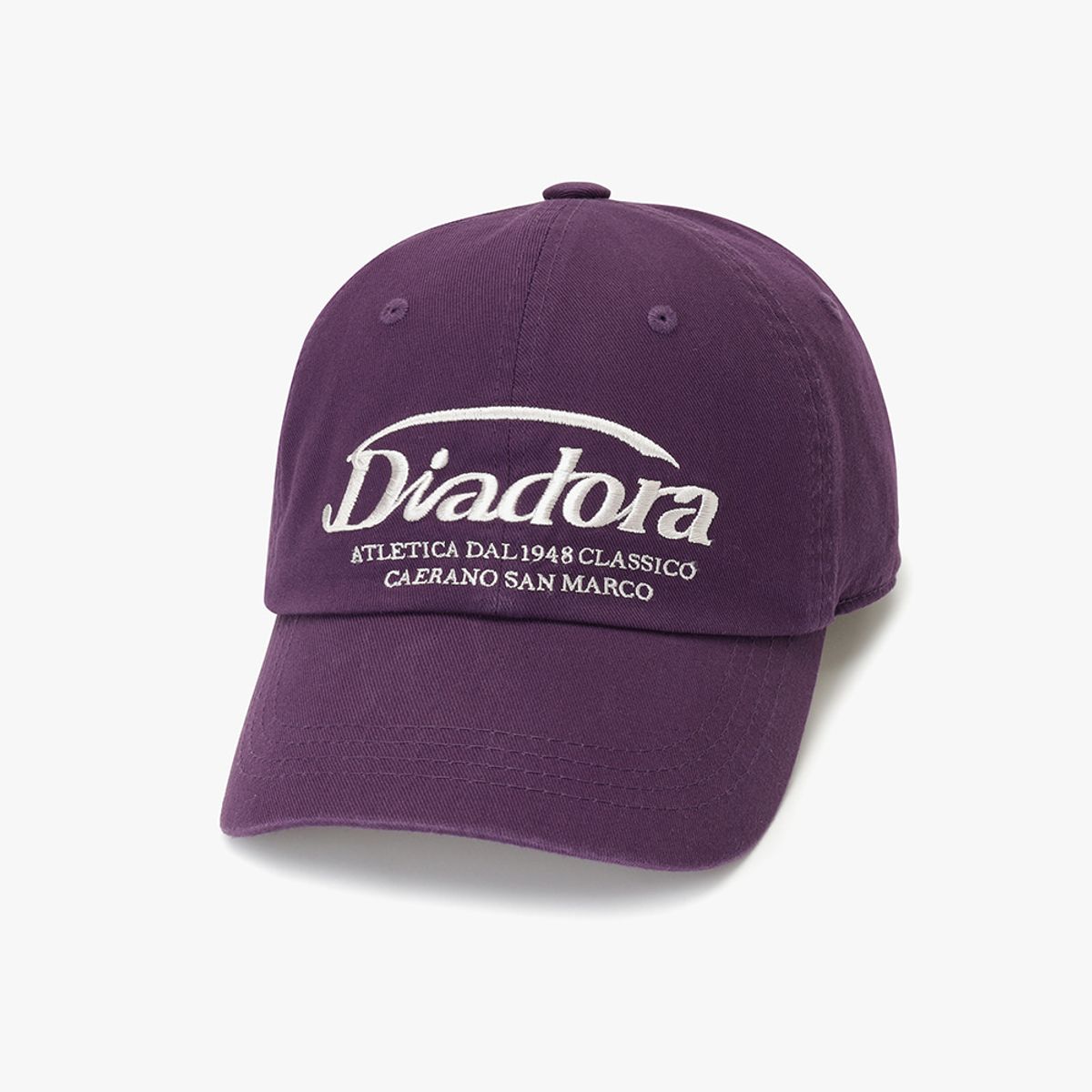 디아도라(diadora) 베이직 면트윌 볼캡 PURPLE