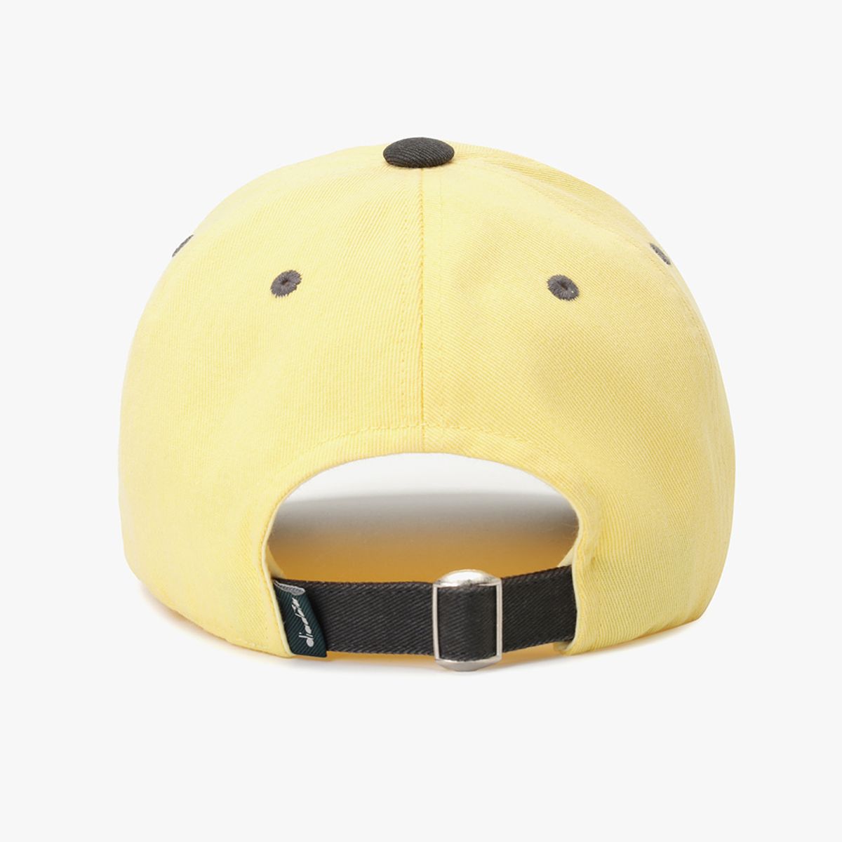 디아도라(diadora) 로고 그래픽 볼캡 YELLOW