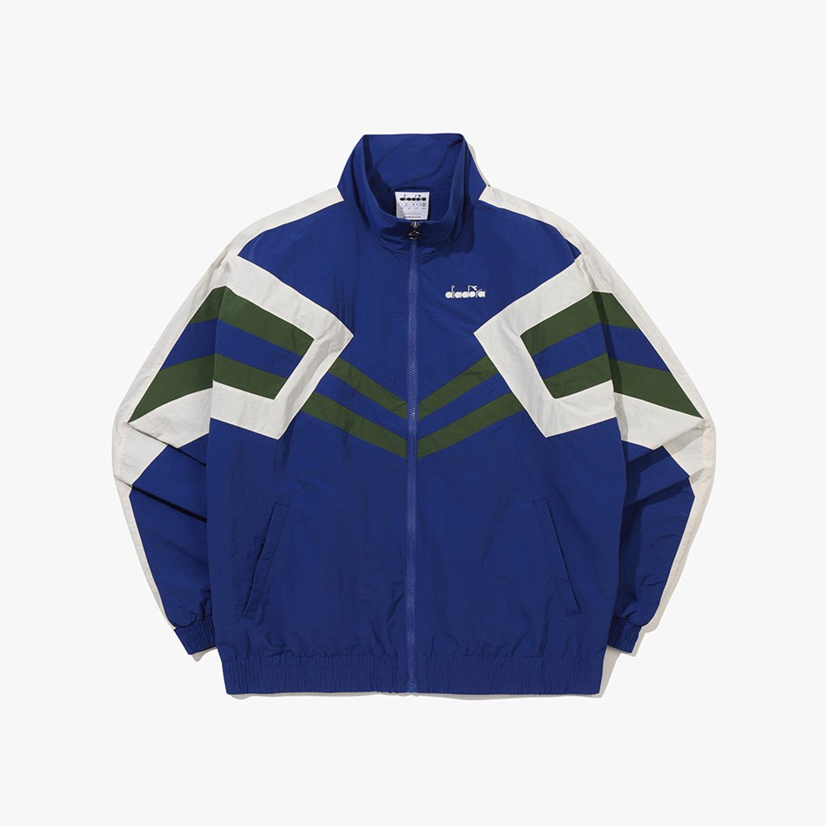 디아도라(diadora) 레거시 트랙 자켓 BLUE