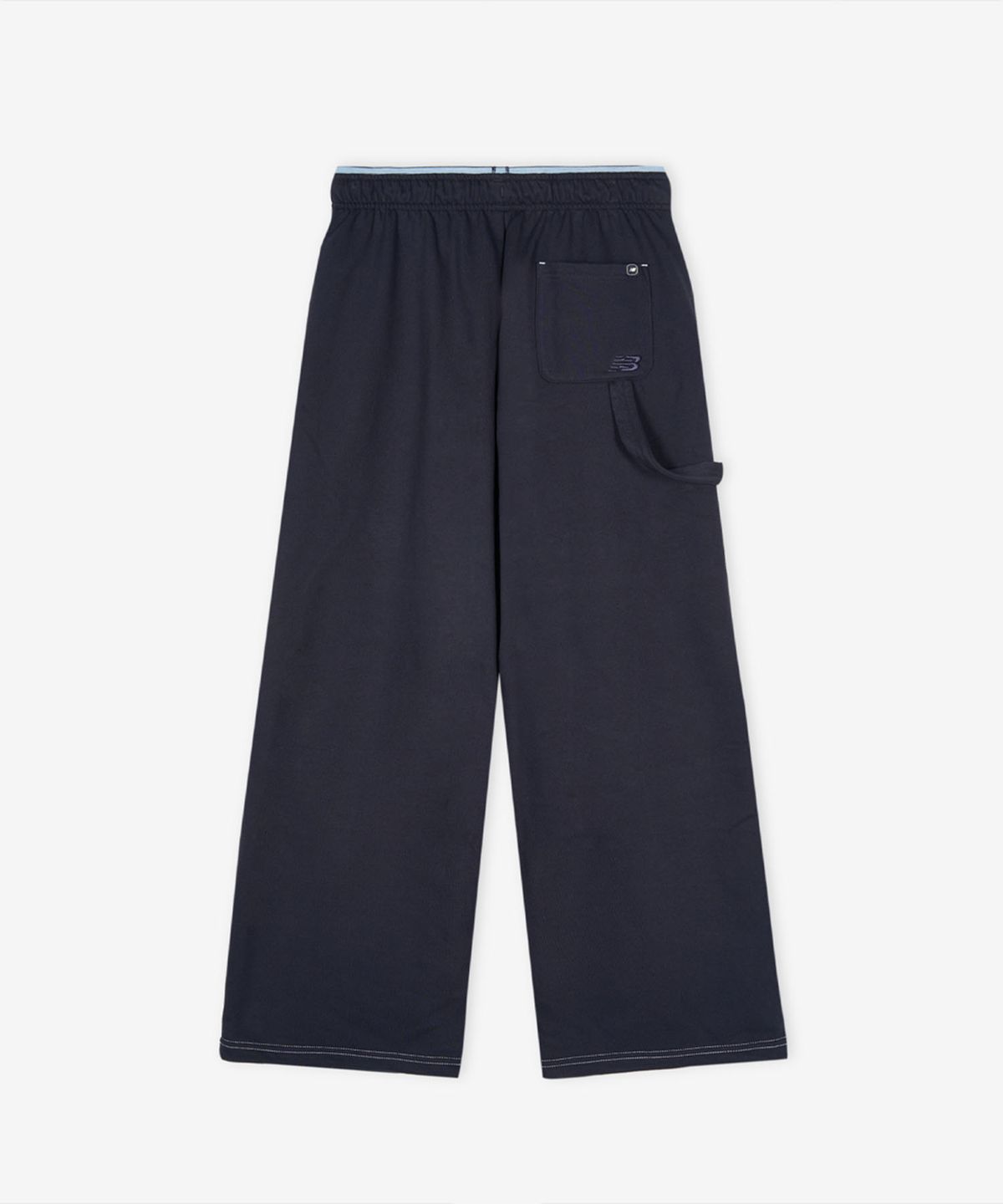 뉴발란스(NEW BALANCE) NBMLG1W242 / WOMEN 에센셜 맥시 와이드 팬츠 (DARK NAVY)