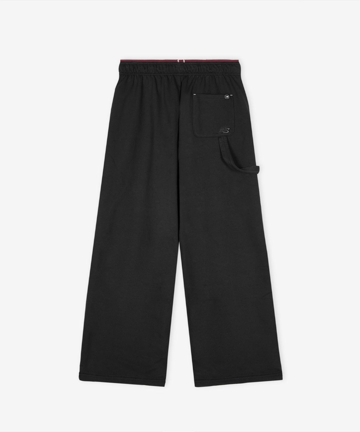 뉴발란스(NEW BALANCE) NBMLG1W242 / WOMEN 에센셜 맥시 와이드 팬츠 (BLACK)