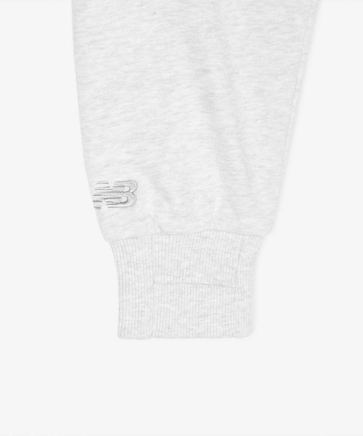 뉴발란스(NEW BALANCE) NBNCG1W212 / WOMEN 에센셜 반집업 (LIGHT GRAY)