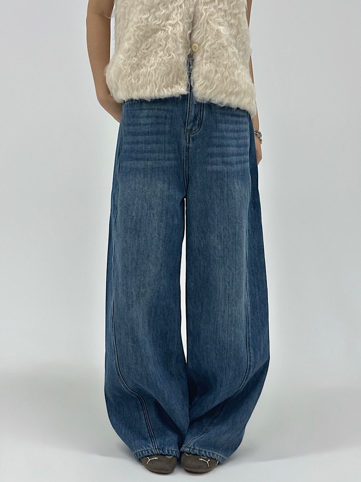 아포엠(APOEM) Warm Curve Denim (2C)