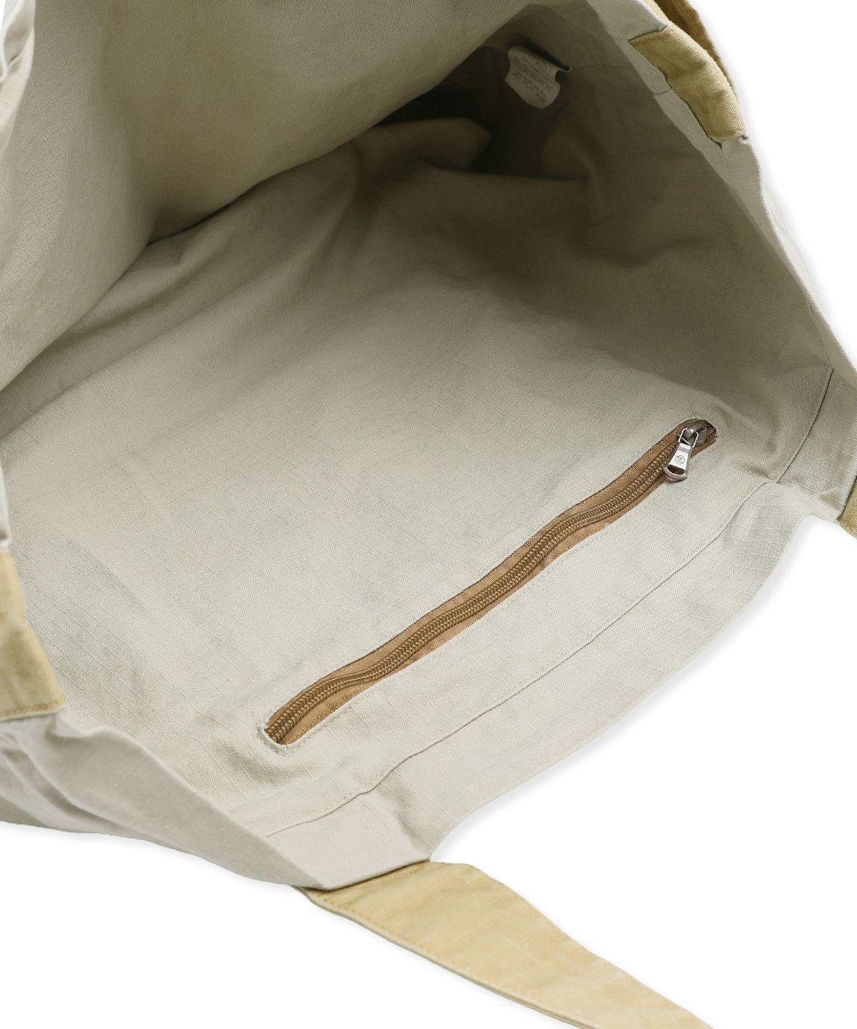 엑스톤즈(XTONZ) XTA108 립스탑 코튼 워싱 토트 백 (BEIGE)
