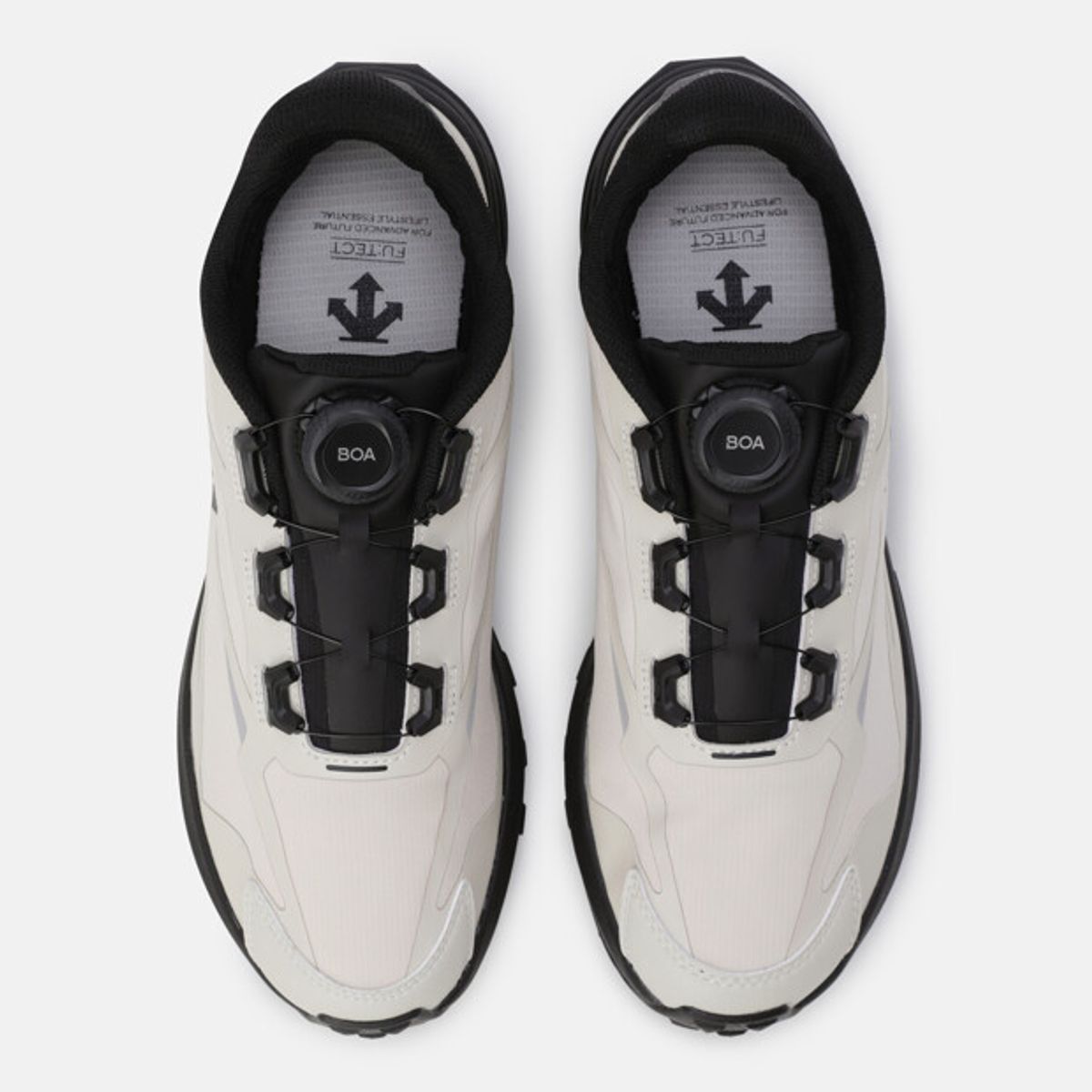 데상트(DESCENTE) 퓨텍트 V3 BOA® 베이지 블랙 SR323LCR74