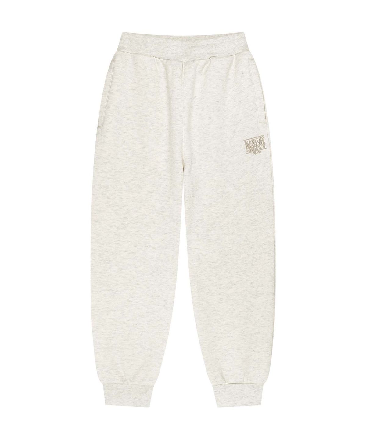 마리떼 키즈(MARITHÉ KIDS) KIDS CLASSIC LOGO SWEAT PANTS oatmeal
