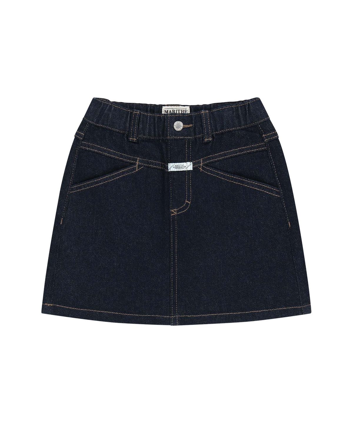 마리떼 키즈(MARITHÉ KIDS) KIDS W X-POCKET DENIM MINI SKIRT indigo