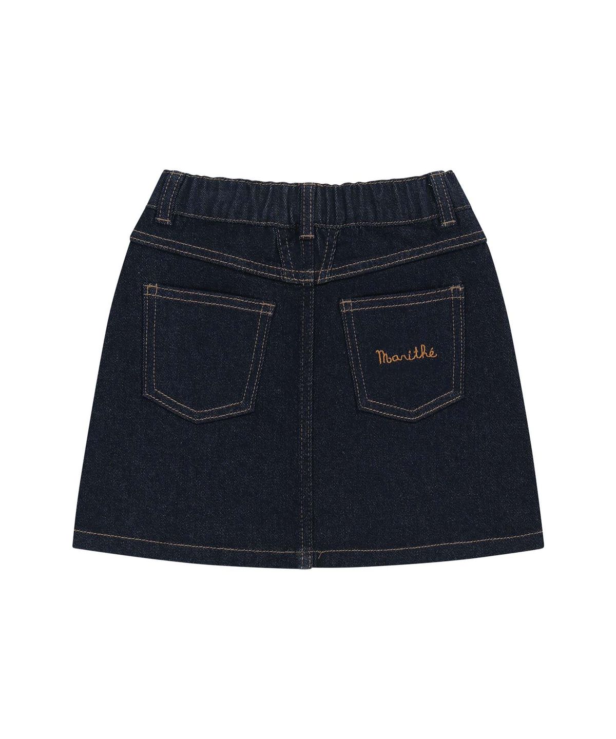 마리떼 키즈(MARITHÉ KIDS) KIDS W X-POCKET DENIM MINI SKIRT indigo
