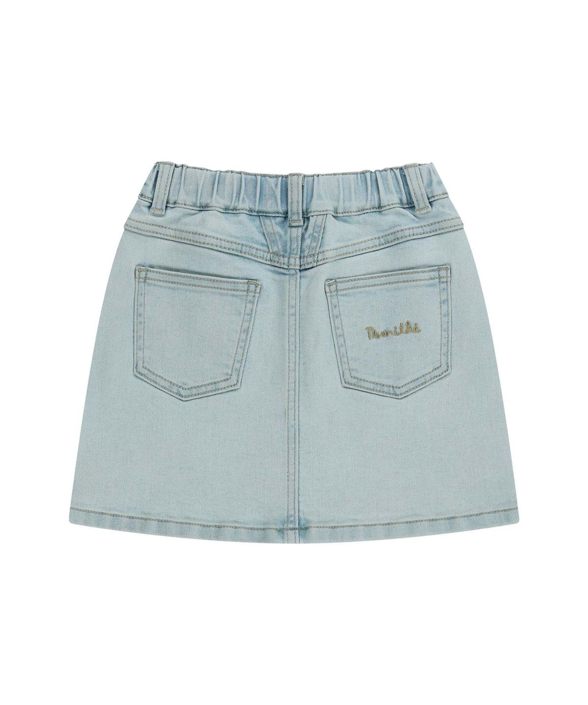 마리떼 키즈(MARITHÉ KIDS) KIDS W X-POCKET DENIM MINI SKIRT light blue