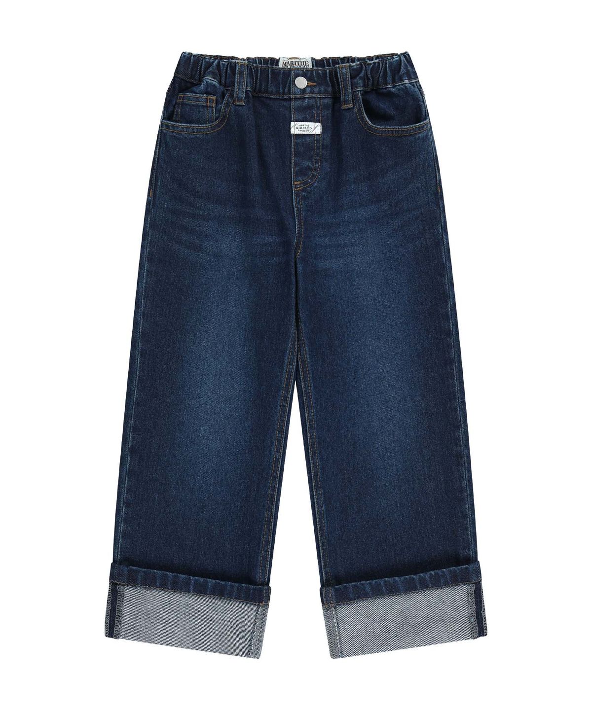 마리떼 키즈(MARITHÉ KIDS) KIDS ROLL UP DENIM PANTS dark blue