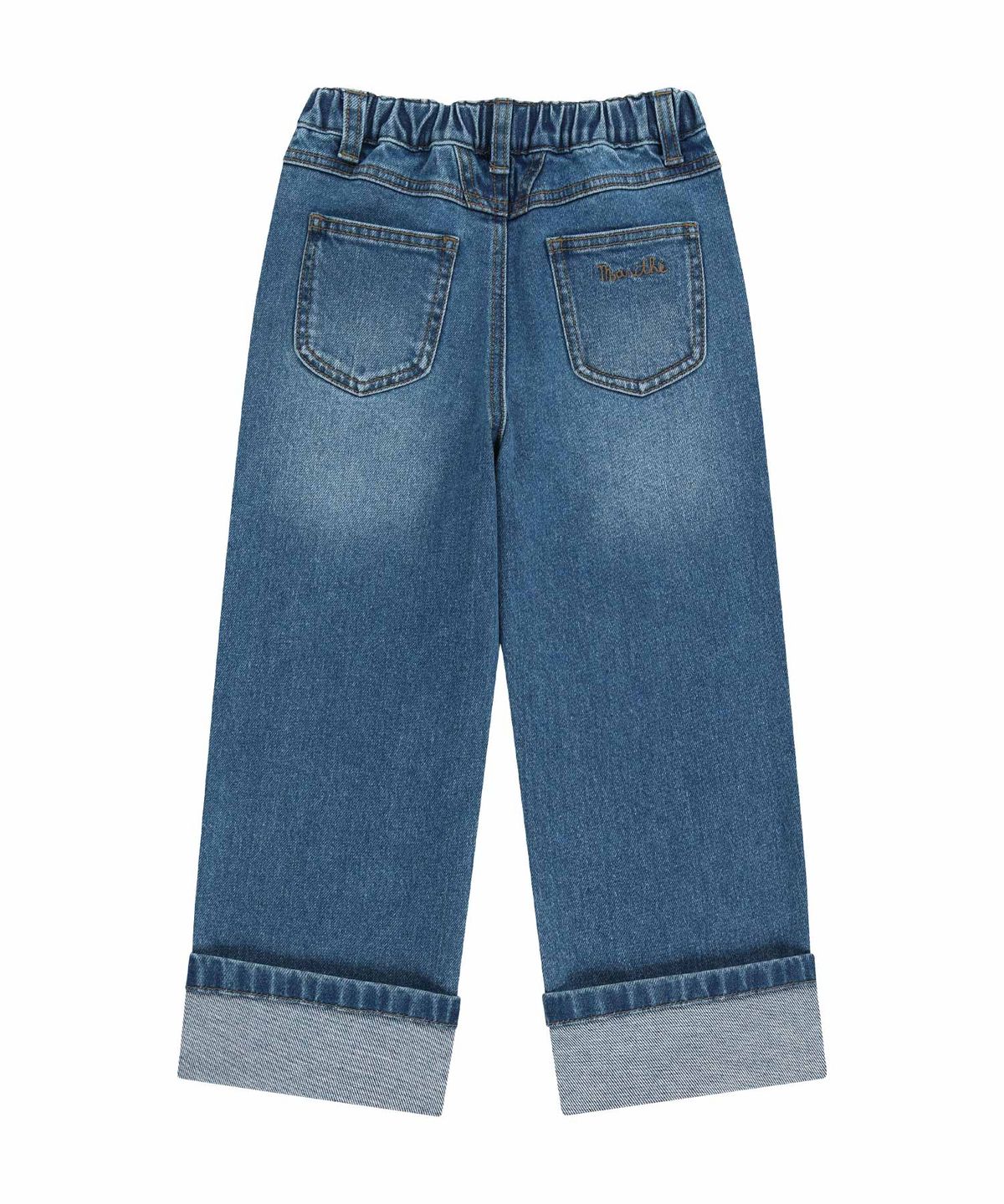 마리떼 키즈(MARITHÉ KIDS) KIDS ROLL UP DENIM PANTS blue