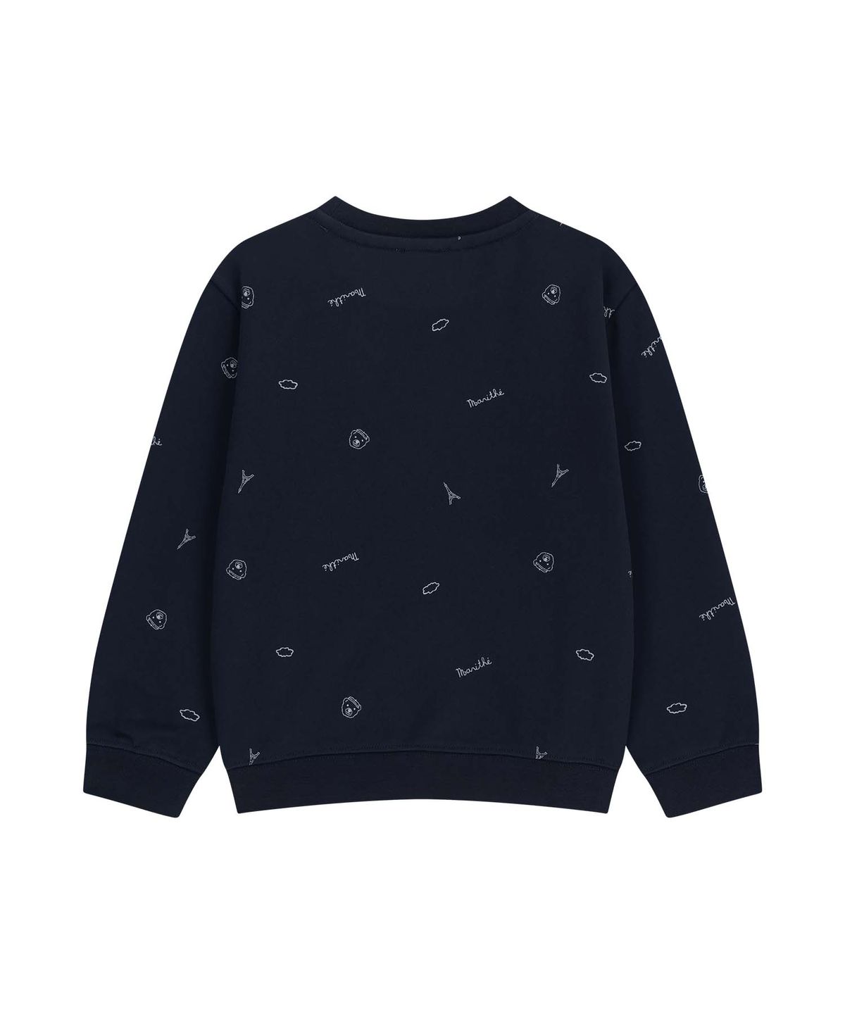 마리떼 키즈(MARITHÉ KIDS) KIDS ALL OVER SWEATSHIRTS navy