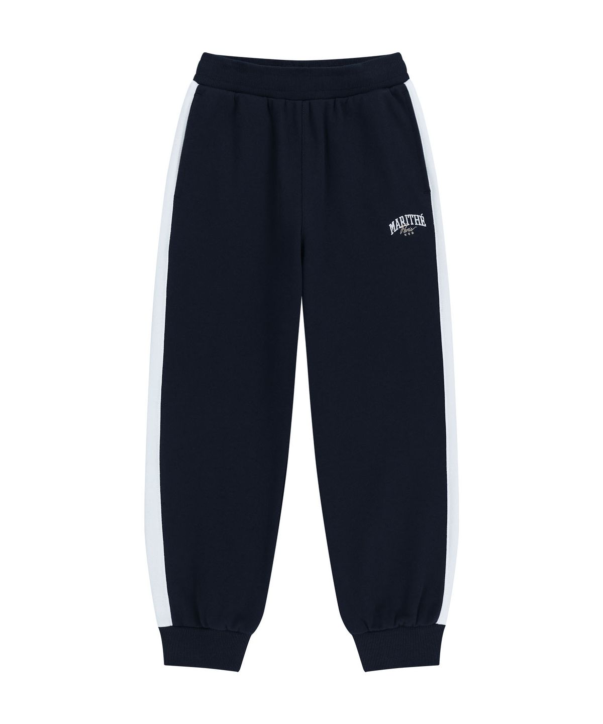 마리떼 키즈(MARITHÉ KIDS) KIDS SIDE POINT SWEAT PANTS navy