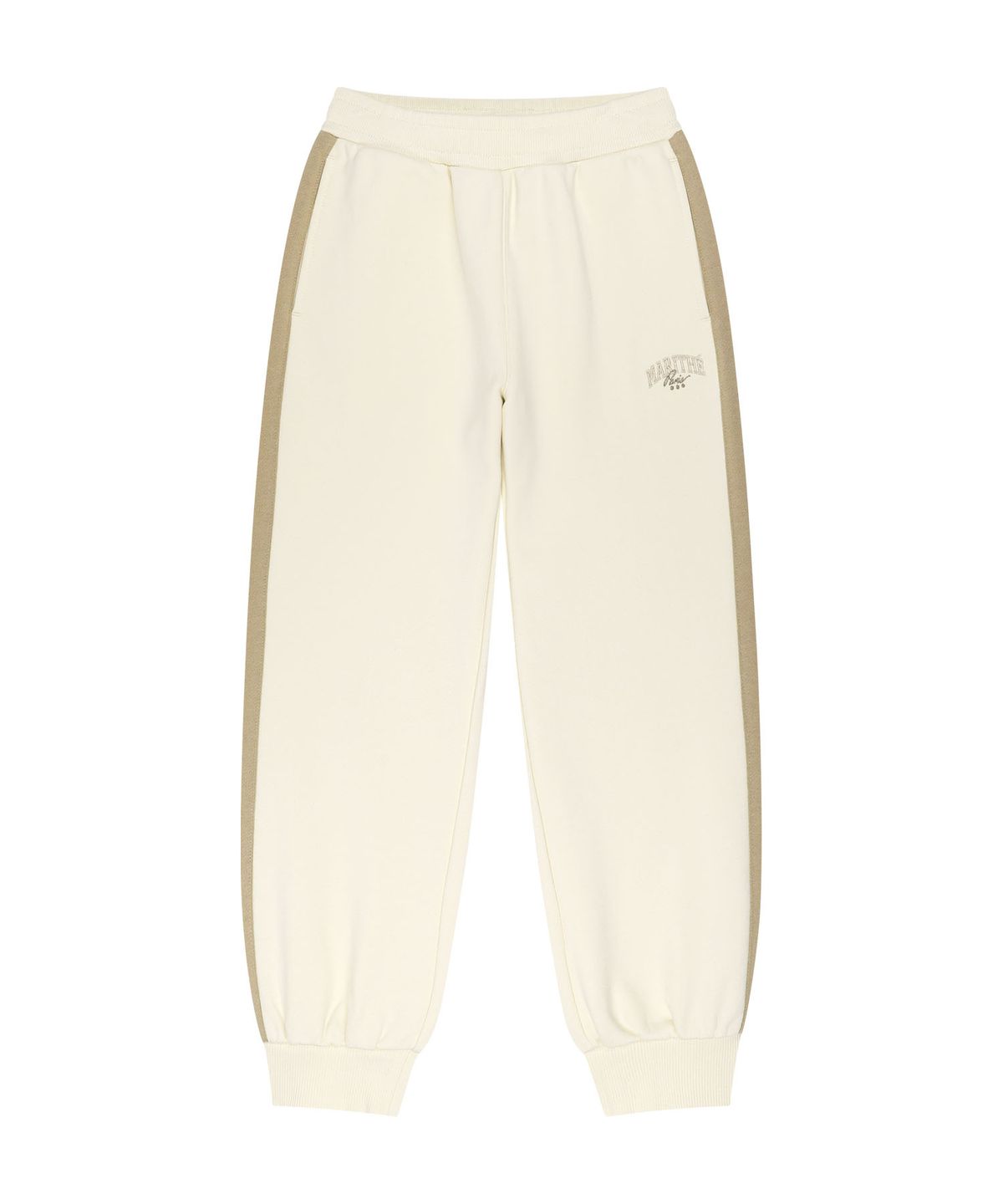 마리떼 키즈(MARITHÉ KIDS) KIDS SIDE POINT SWEAT PANTS ivory