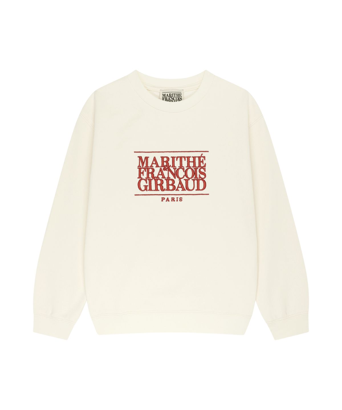 마리떼 키즈(MARITHÉ KIDS) KIDS CLASSIC LOGO SWEATSHIRT cream