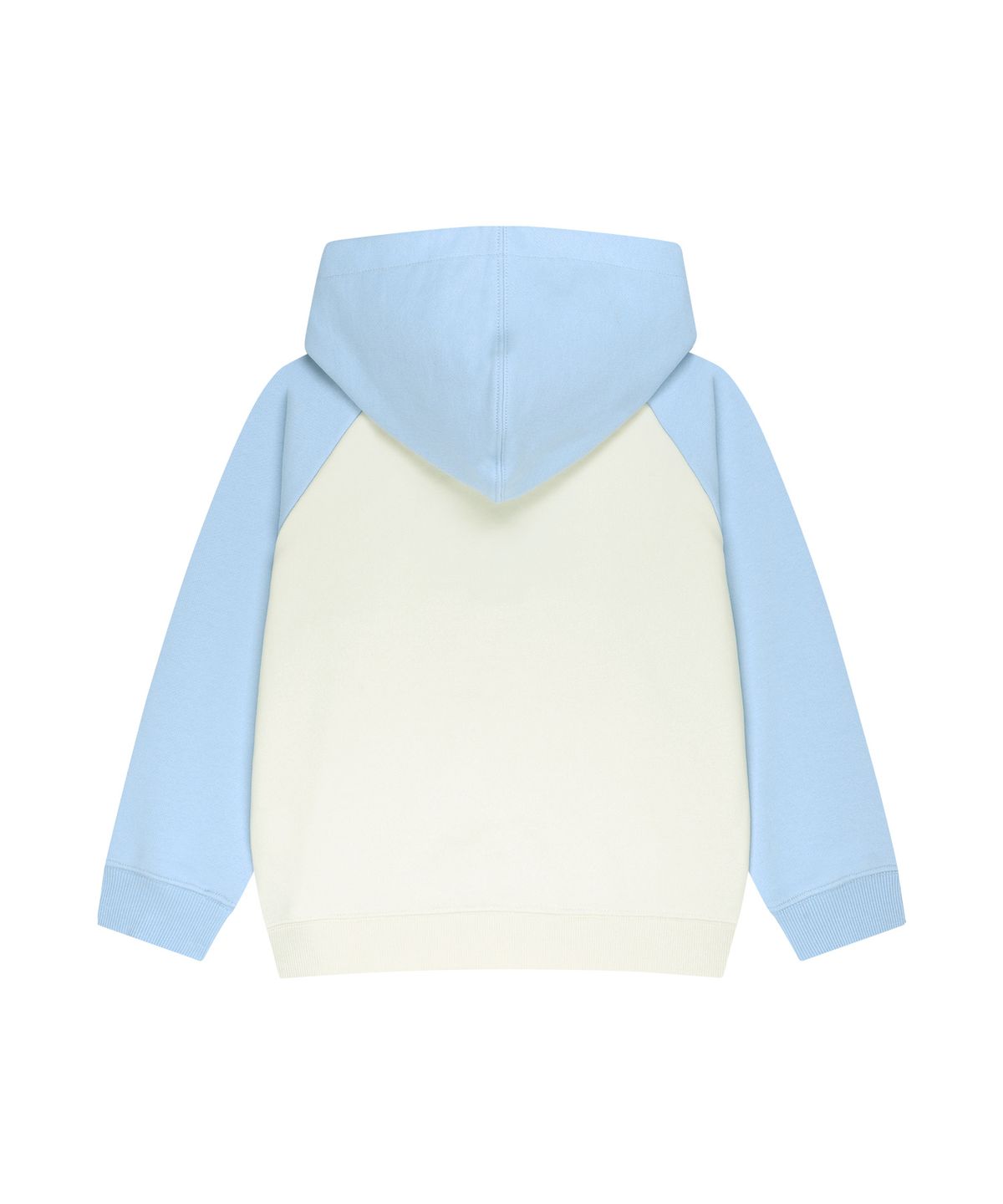 마리떼 키즈(MARITHÉ KIDS) KIDS CLASSIC LOGO COLOR BLOCK RAGLAN HOODIE light blue