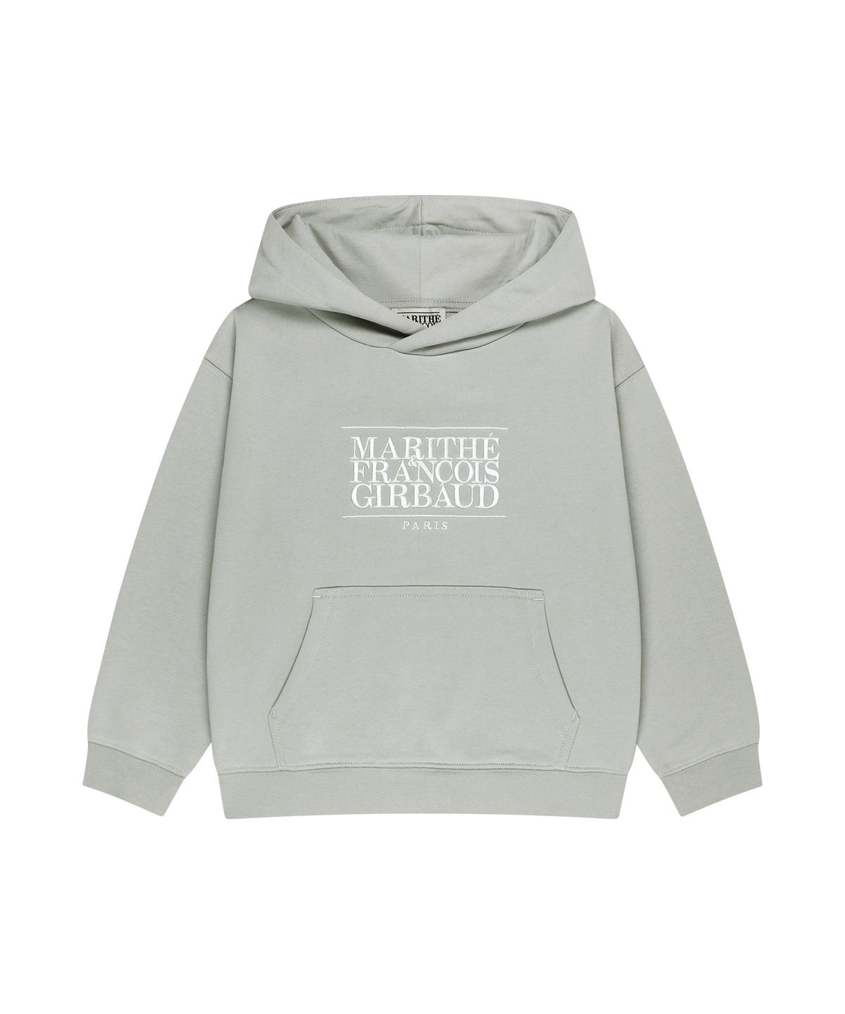 마리떼 키즈(MARITHÉ KIDS) KIDS CLASSIC LOGO HOODIE light gray