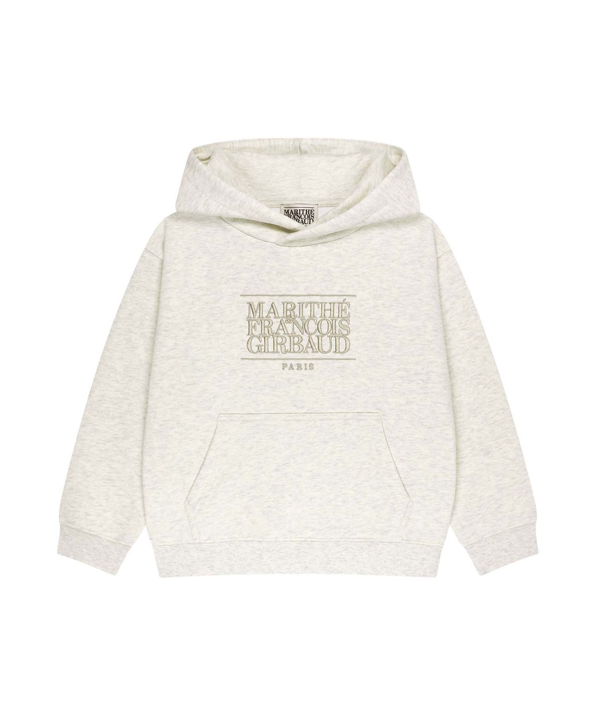 마리떼 키즈(MARITHÉ KIDS) KIDS CLASSIC LOGO HOODIE oatmeal