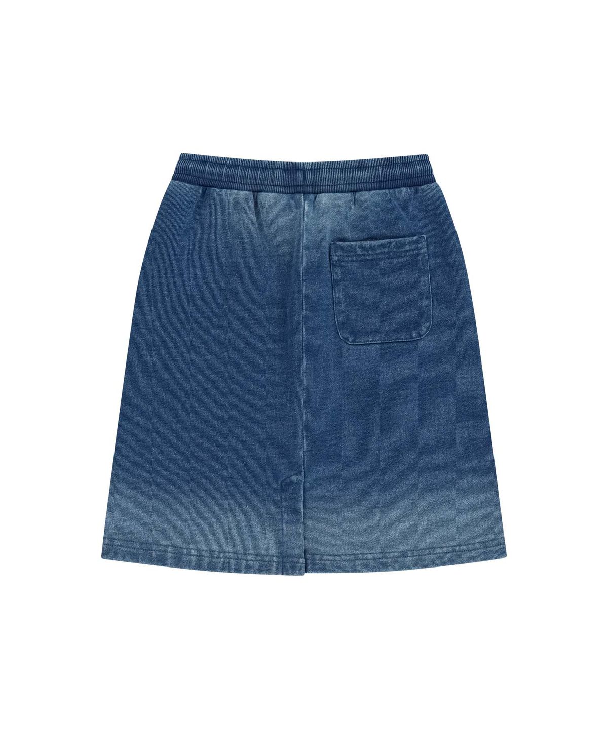 마리떼 키즈(MARITHÉ KIDS) KIDS W CLASSIC LOGO MIDI SWEAT SKIRT blue