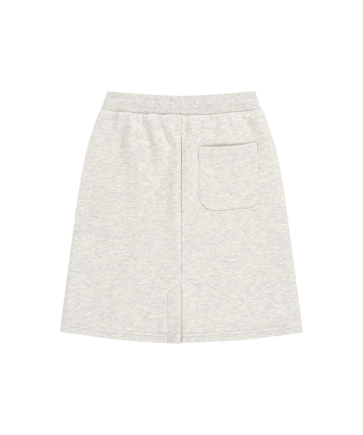 마리떼 키즈(MARITHÉ KIDS) KIDS W CLASSIC LOGO MIDI SWEAT SKIRT oatmeal