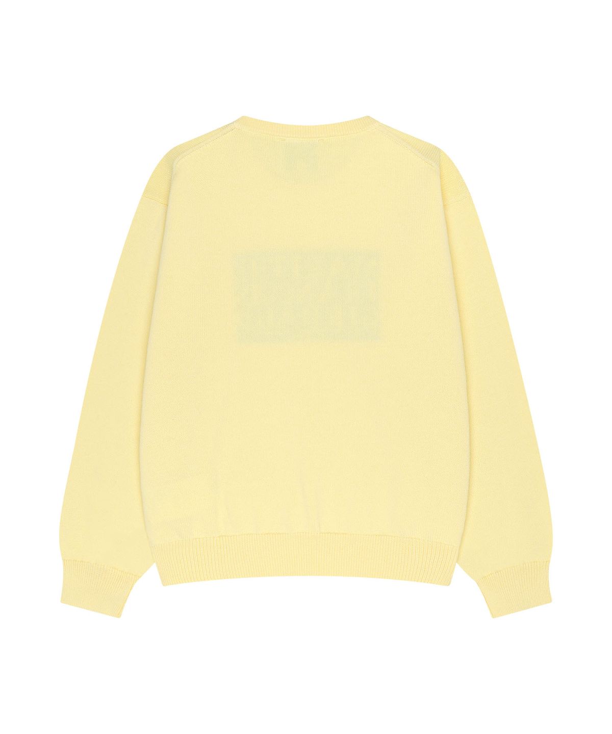 마리떼 키즈(MARITHÉ KIDS) KIDS CLASSIC LOGO KNIT PULLOVER yellow