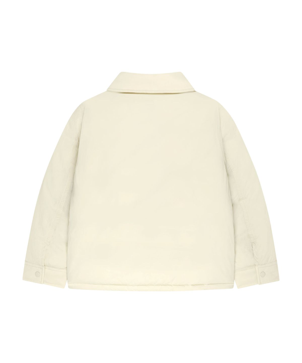 마리떼 키즈(MARITHÉ KIDS) KIDS LETTERING LOGO PADDED JACKET ivory