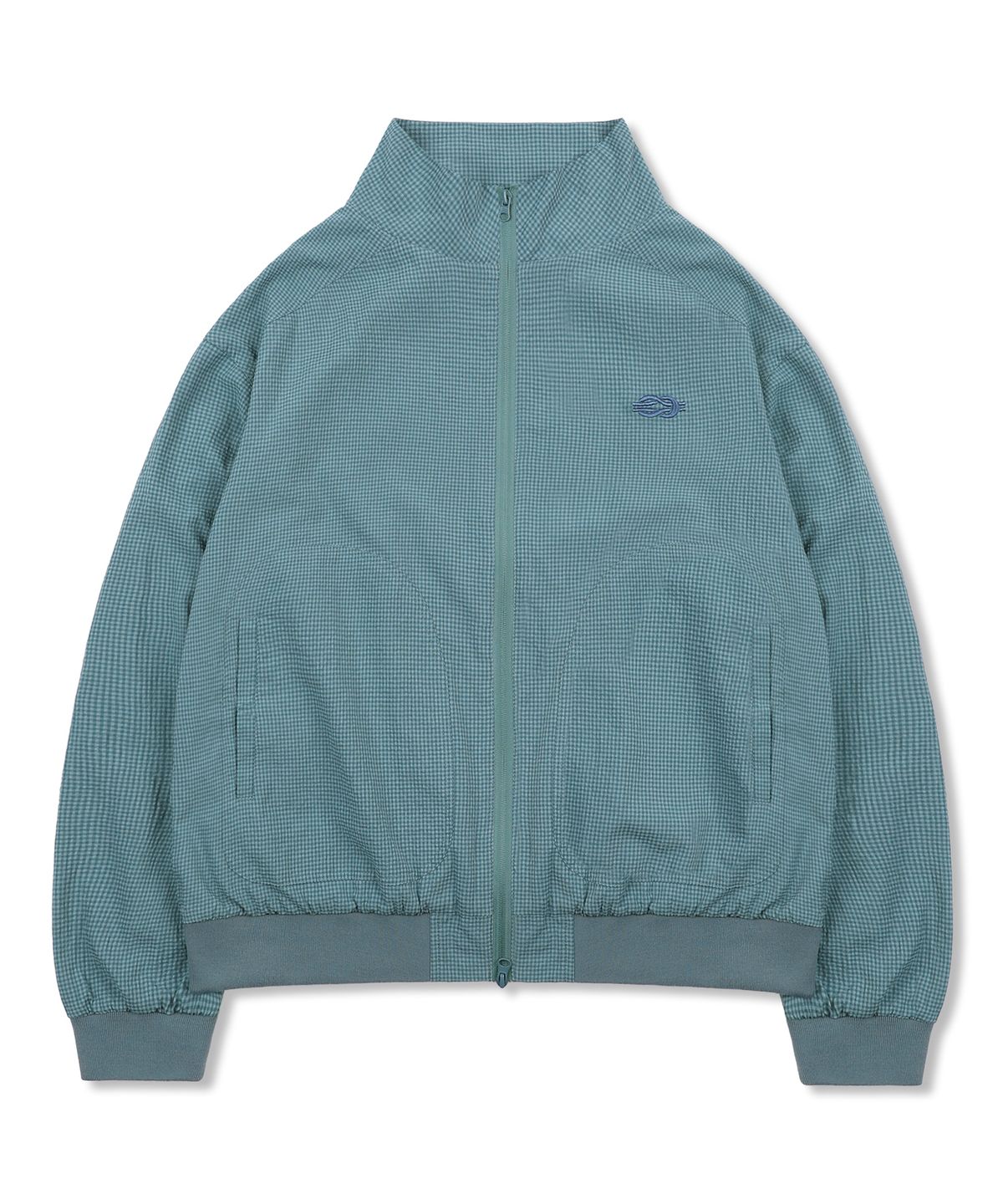 엑스톤즈(XTONZ) XJ135 인피니티 체크 트랙 자켓 (BLUE)